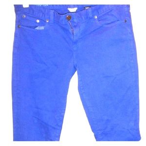 J. Crew Toothpick Jeans-32 Tall Ankle